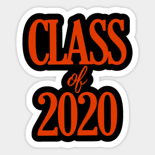 Class of 2020 Sticker